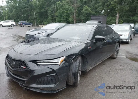 2022 Acura Tlx Type S из США, поврежденный, VIN 19UUB7F08NA002254